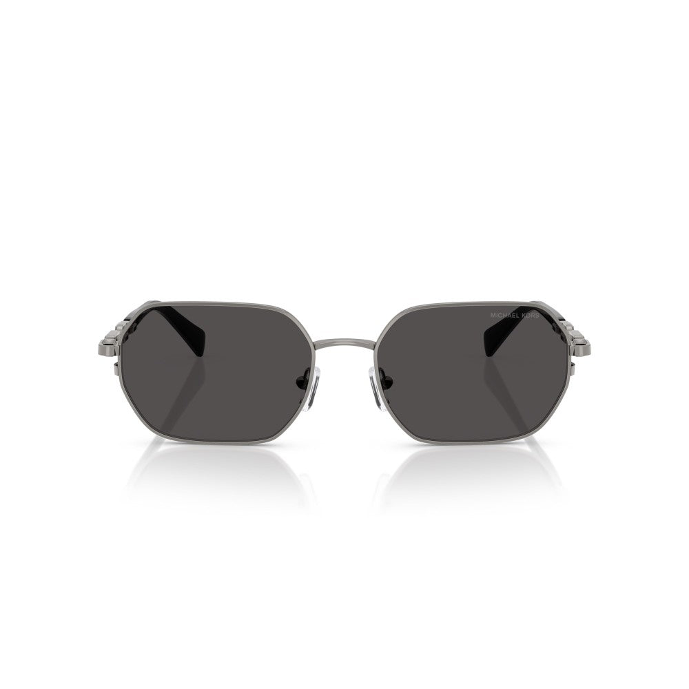 MICHAEL KORS MK 1165 100287 SUNGLASS - 57 / Gun Metal - Sunglasses