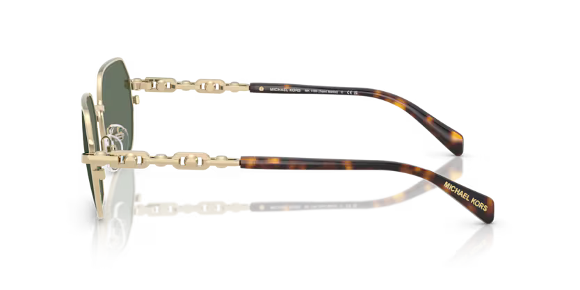 MICHAEL KORS MK 1165 100287 SUNGLASS - 57 / Gold - Sunglasses