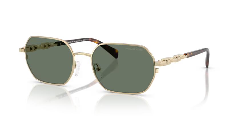 MICHAEL KORS MK 1165 100287 SUNGLASS - 57 / Gold - Sunglasses