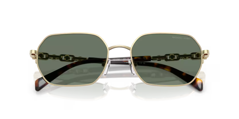 MICHAEL KORS MK 1165 100287 SUNGLASS - 57 / Gold - Sunglasses