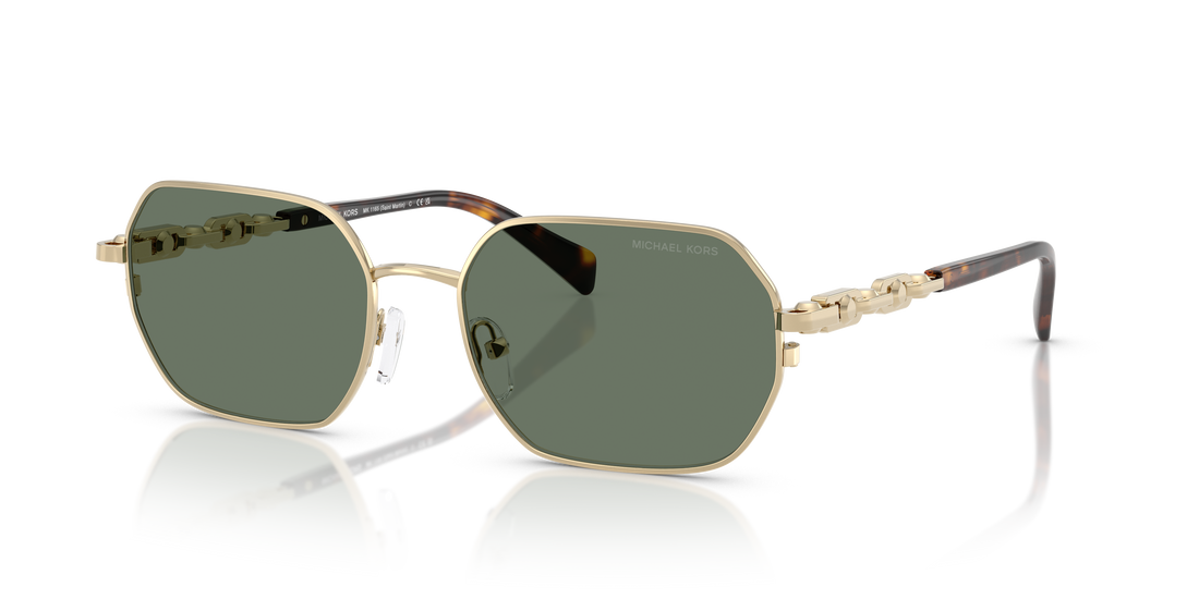 Michael Kors MK1165 10143H Light gold shiny Sunglasses