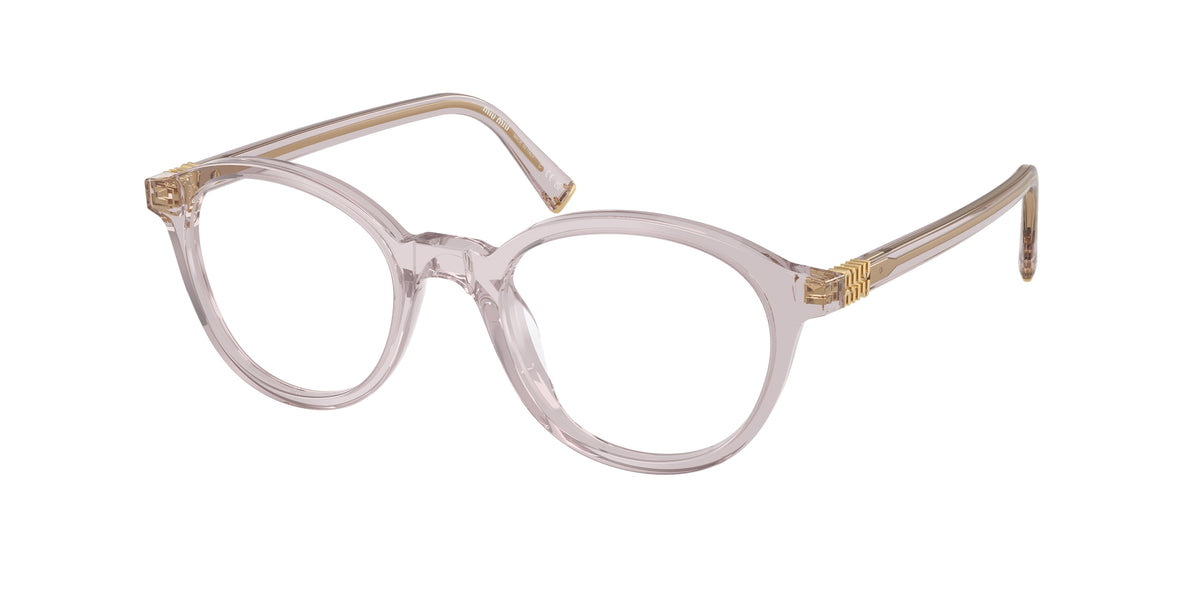 Miu Miu MU 02WV 12W1O1 Mauve transparent Eyeglasses