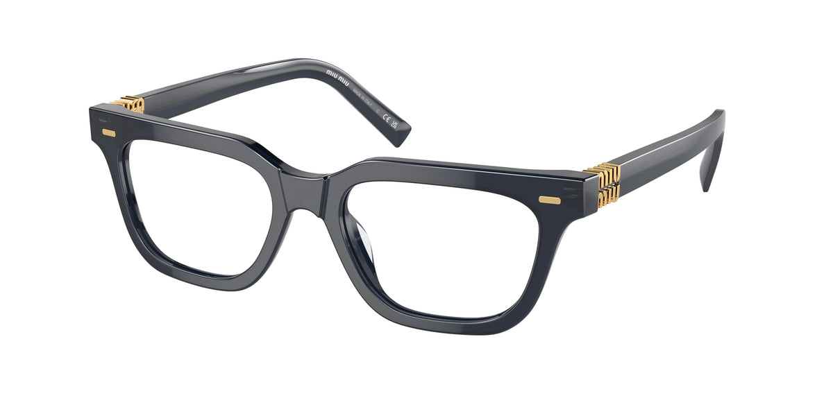 Miu Miu MU 07XV 08Q1O1 Blue crystal Eyeglasses