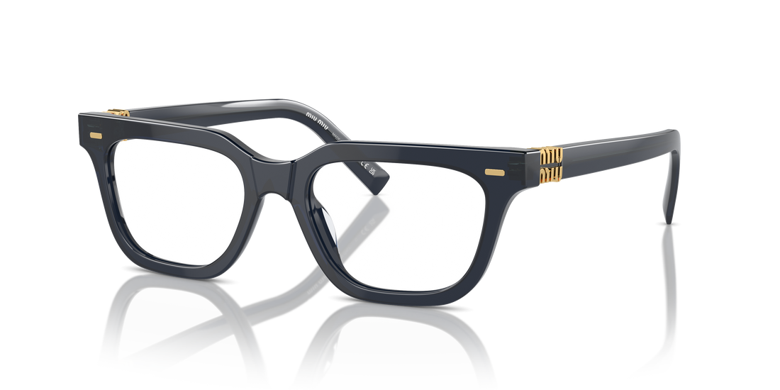 Miu Miu MU 07XV 08Q1O1 Blue crystal Eyeglasses