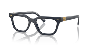 Miu Miu MU 07XV 08Q1O1 Blue crystal Eyeglasses