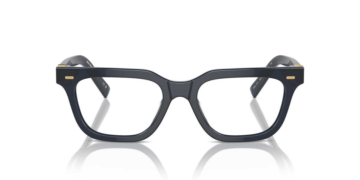 Miu Miu MU 07XV 08Q1O1 Blue crystal Eyeglasses