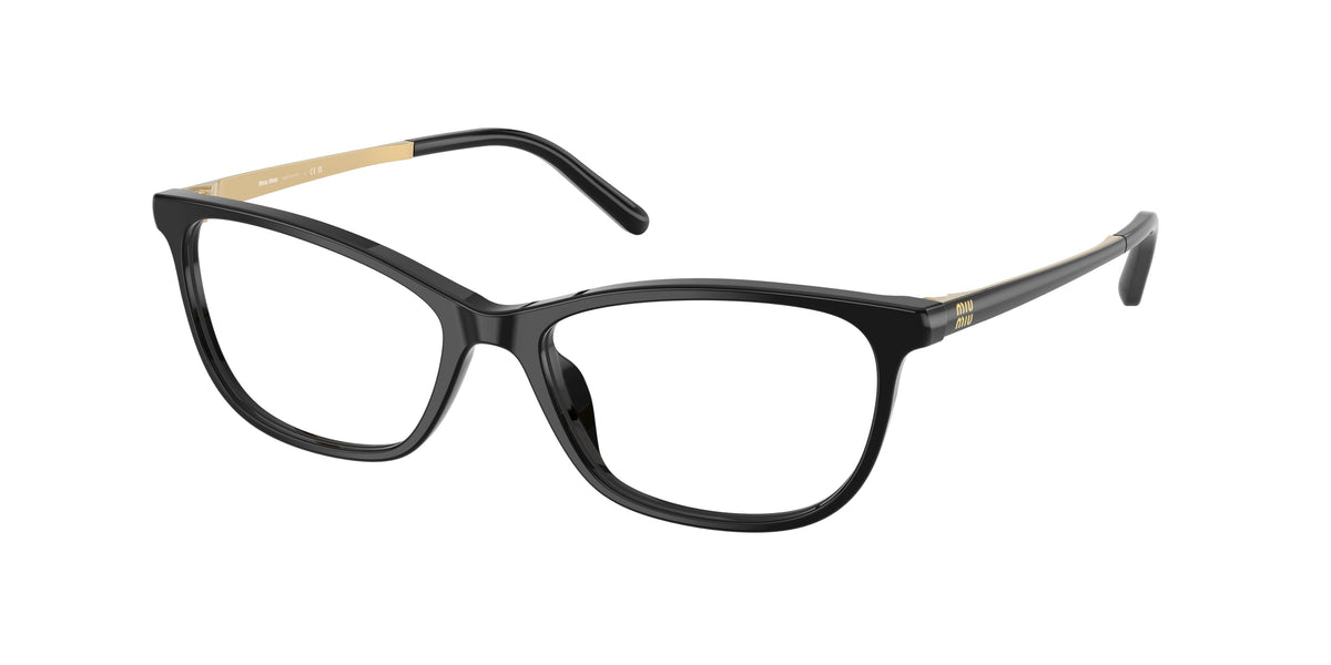 Miu Miu MU 09ZV 16K1O1 Black Eyeglasses