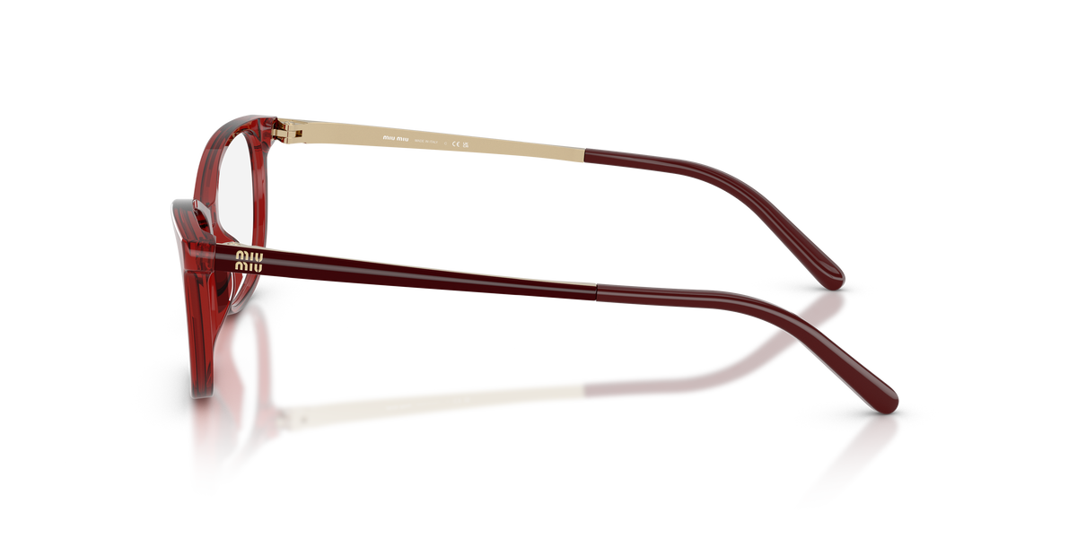 Miu Miu MU 09ZV 28Q1O1 Bordeaux Eyeglasses