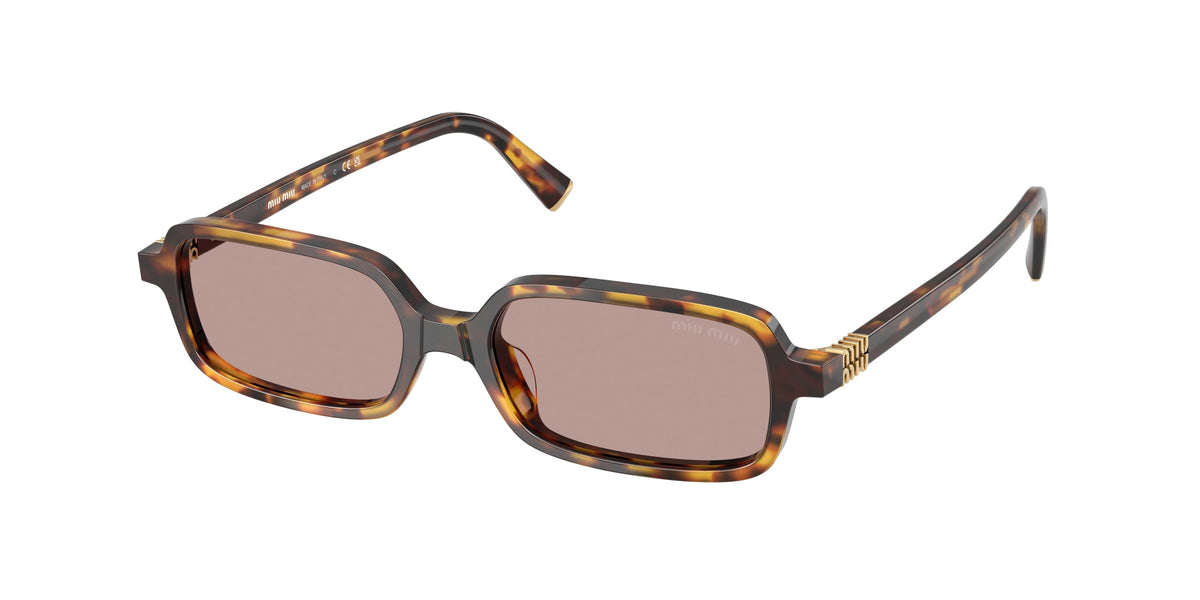 Miu Miu MU 11ZS 14L20I Havana honey Sunglasses
