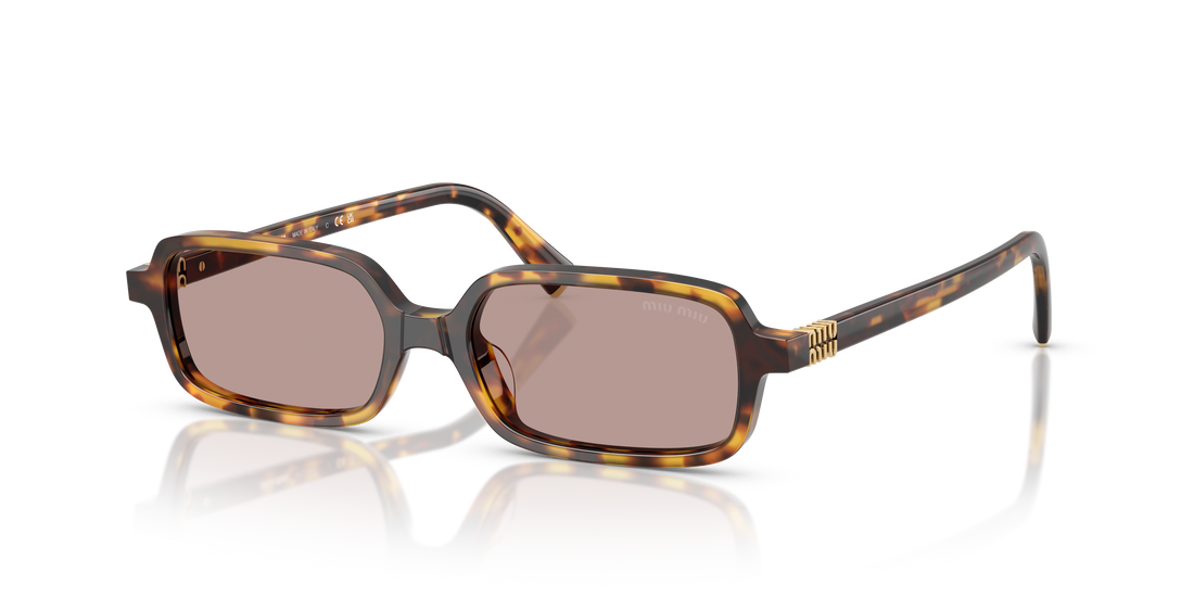 Miu Miu MU 11ZS 14L20I Havana honey Sunglasses