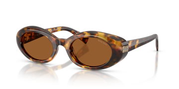 Miu Miu MU B09S 14L20V Honey havana Sunglasses
