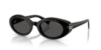 MIU MIU MU B09S 16K08Z BLACK SUNGLASSES