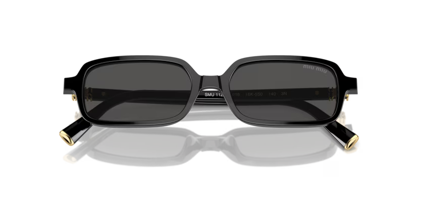 MIU MIU SMU 11Z 16K-5S0 SUNGLASS - 51 / Black - Sunglasses