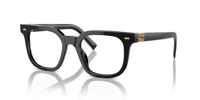 MIU MIU VMU 06X 16K-1O1 FRAME - 49 / Black - Eyeglasses