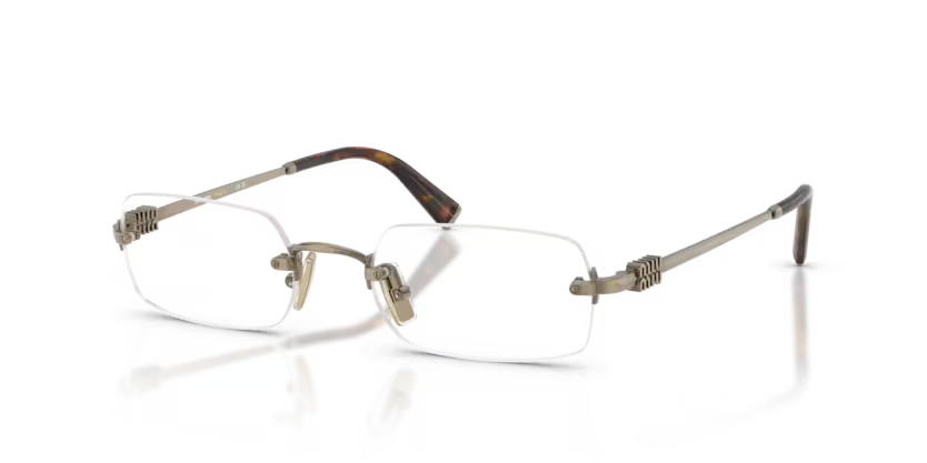 MIU MIU VMU 50Y 26C-1O1 FRAME - 52 / OLD GOLD - Eyeglasses