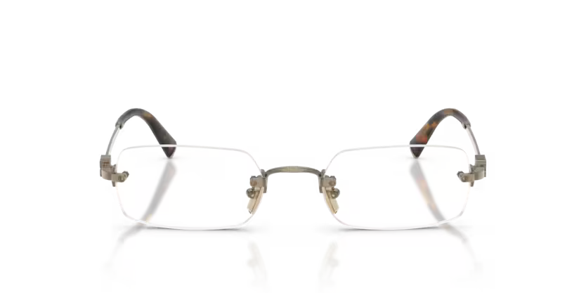 MIU MIU VMU 50Y 26C-1O1 FRAME - 52 / OLD GOLD - Eyeglasses