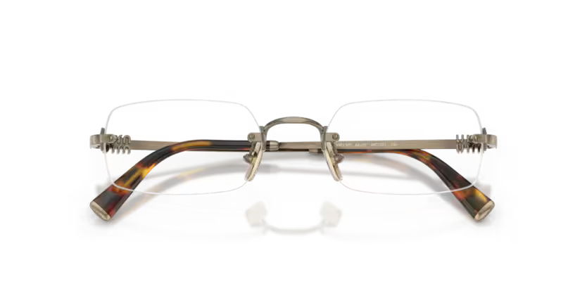 MIU MIU VMU 50Y 26C-1O1 FRAME - 52 / OLD GOLD - Eyeglasses