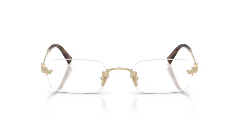 MIU MIU VMU50Y ZVN-1O1 FRAME - 52 / Pale gold - Eyeglasses