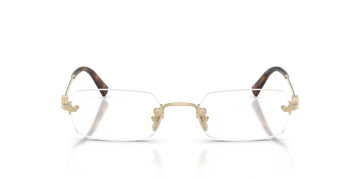 MIU MIU VMU50Y ZVN-1O1 FRAME - 52 / Pale gold - Eyeglasses