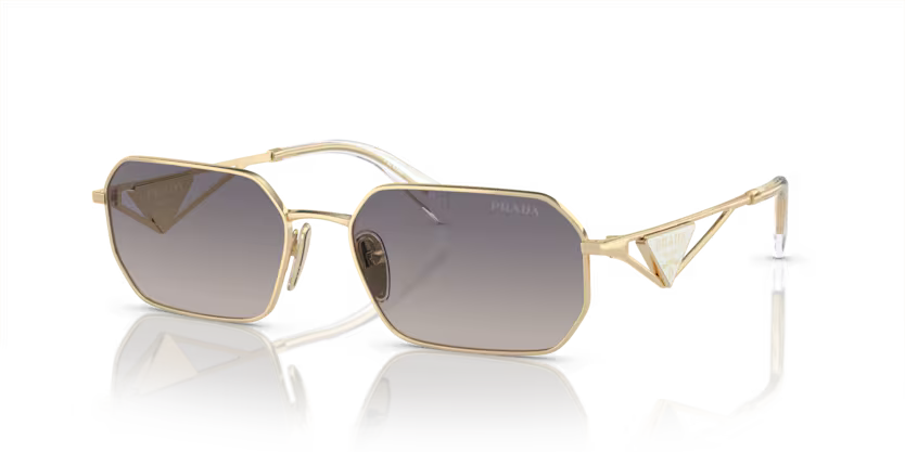 PRADA PR A51 ZVN-30C SUNGLASS - 58 / Pale gold - Sunglasses