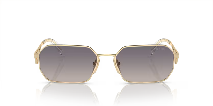PRADA PR A51 ZVN-30C SUNGLASS - 58 / Pale gold - Sunglasses