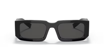 PRADA SPR 06Y 09Q-5S0 SUNGLASS - 53 / Black/White - Sunglasses