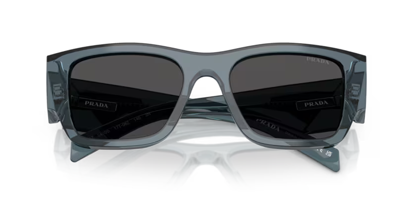 PRADA SPR 10Z 17T-08Z SUNGLASS - 54 / Transparent ocean - Sunglasses