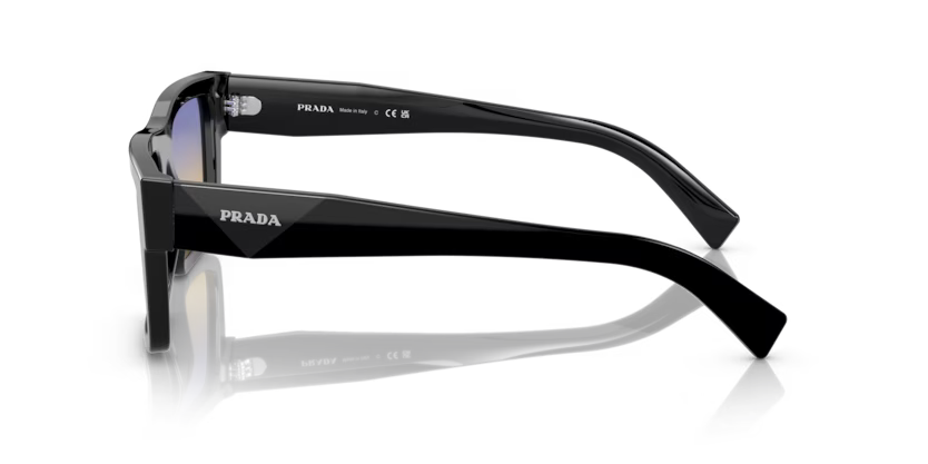 PRADA SPR 19W 1AB-06Z SUNGLASS - 52 / Black - Sunglasses
