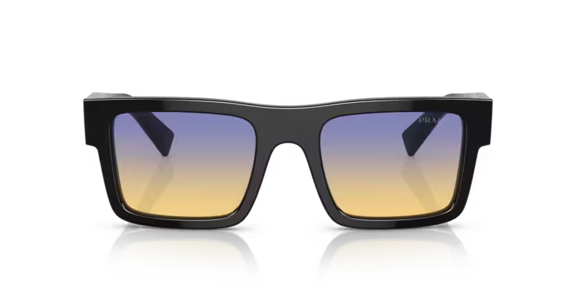 PRADA SPR 19W 1AB-06Z SUNGLASS - 52 / Black - Sunglasses