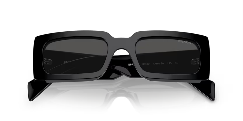 PRADA SPR A07 1AB-5S0 SUNGLASS - 52 / Black - Sunglasses