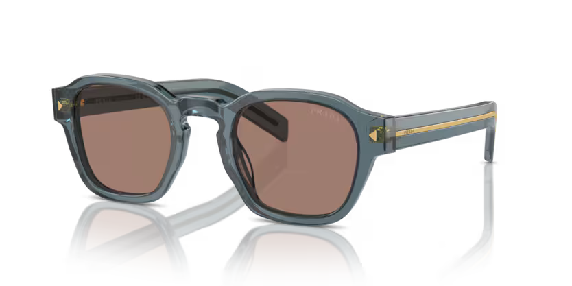 PRADA SPR A16 17T-05D SUNGLASS - 49 / Transparent ocean - Sunglasses