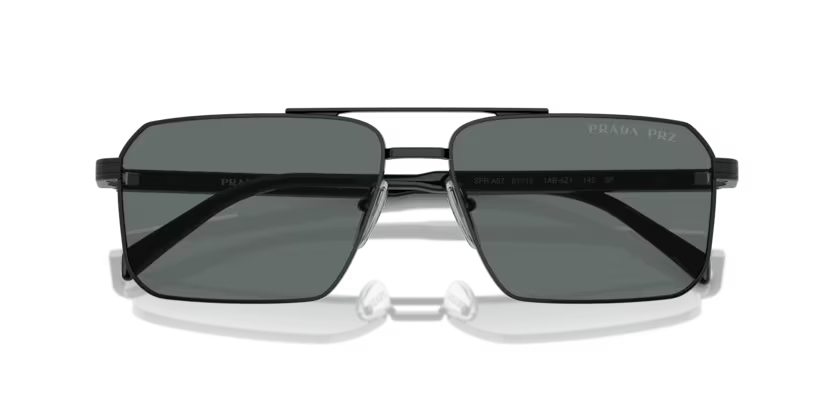 PRADA SPR A57 1AB-5Z1 SUNGLASS - 61 / Black - Sunglasses