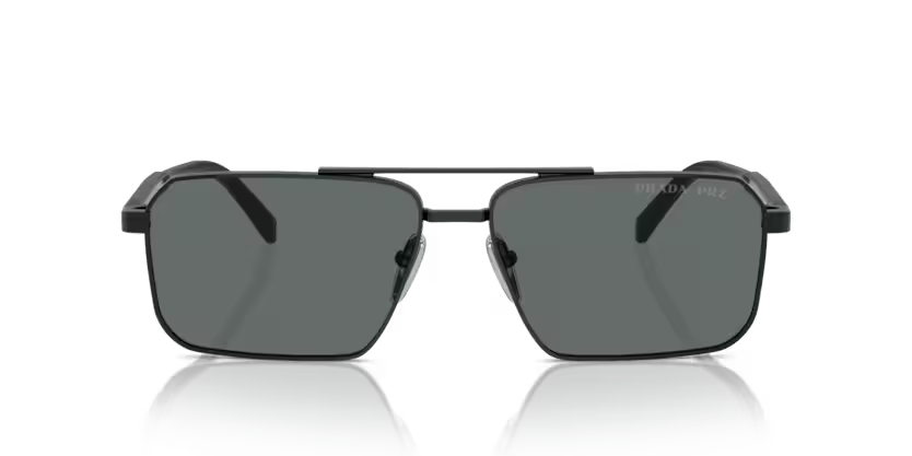 PRADA SPR A57 1AB-5Z1 SUNGLASS - 61 / Black - Sunglasses