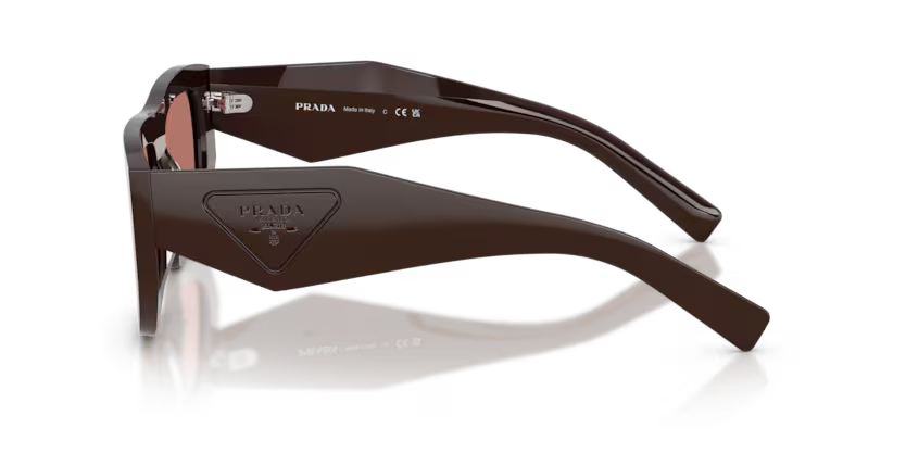 PRADA SPR D04-U 27I-80W SUNGLASS - 53 / Cigar - Sunglasses
