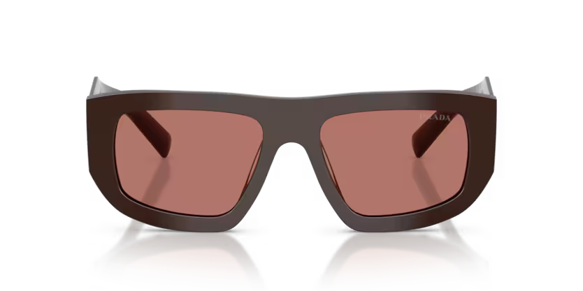 PRADA SPR D04-U 27I-80W SUNGLASS - 53 / Cigar - Sunglasses