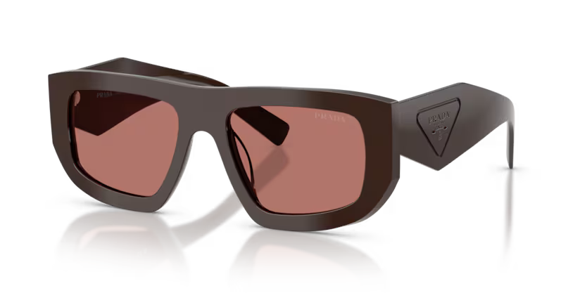 PRADA SPR D04-U 27I-80W SUNGLASS - 53 / Cigar - Sunglasses