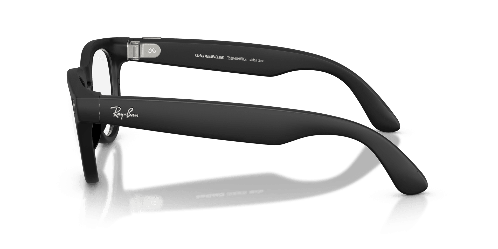 RAYBAN META RW4013 (HEADLINER) GEN 2 FRAME - 50 / MATTE BLACK/CLEAR - Eyeglasses