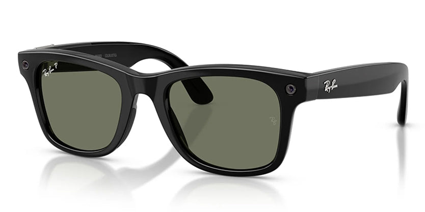 RAYBAN META RW4011 (GEN 3) WAYFARER 601/9A 50 SUNGLASS - Black/G-15 Green / 50 - Sunglasses