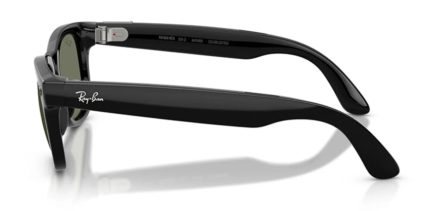 RAYBAN META RW4011 (GEN 3) WAYFARER 601/9A 50 SUNGLASS - Black/G-15 Green / 50 - Sunglasses