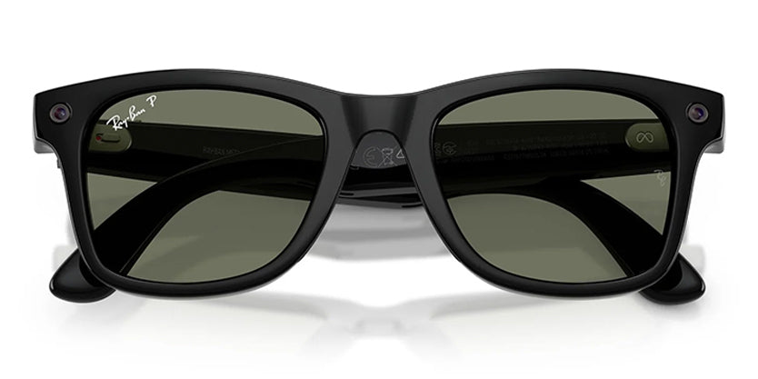 RAYBAN META RW4011 (GEN 3) WAYFARER 601/9A 50 SUNGLASS - Black/G-15 Green / 50 - Sunglasses
