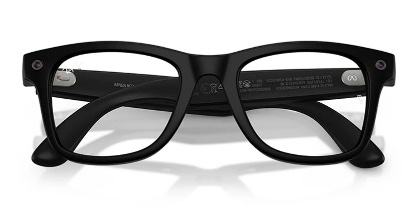 RAYBAN META RW4011 GEN 3 WAYFARER 601SSB 53 FRAME - MatteBlack/Clear / 53 - Eyeglasses
