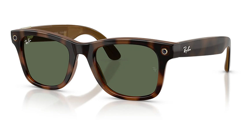 RAYBAN META RW4011 (GEN 3) WAYFARER 690571 50 SUNGLASS - Havana Tortoise/G-15 Green / 50 - Sunglasses