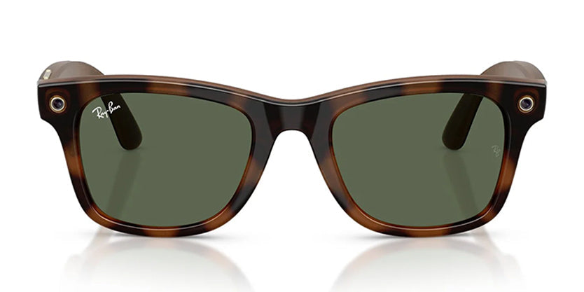RAYBAN META RW4011 (GEN 3) WAYFARER 690571 50 SUNGLASS - Havana Tortoise/G-15 Green / 50 - Sunglasses