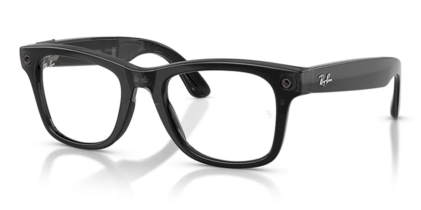 RAYBAN META RW4011 (GEN 3) WAYFARER 690680 50 SUNGLASS - Transparent Black/Aquamarine / 50 - Sunglasses