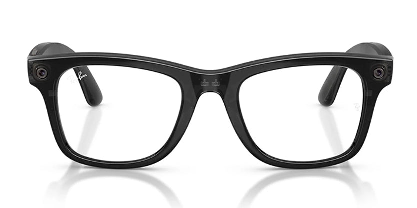 RAYBAN META RW4011 (GEN 3) WAYFARER 690680 50 SUNGLASS - Transparent Black/Aquamarine / 50 - Sunglasses