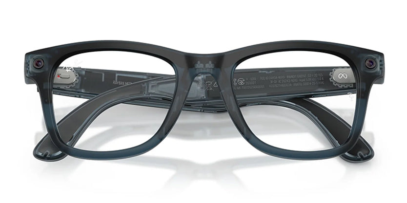 RAYBAN META RW4011 (GEN 3) WAYFARER 69211Z 50 SUNGLASS - Transparent Blue/Grey Transitions / 50 - Sunglasses