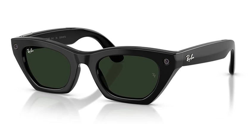 RAYBAN META RW4015 (GEN 3) ZENA 601/1M 49 SUNGLASS - Black/Graphite Green Transitions / 49 - Sunglasses