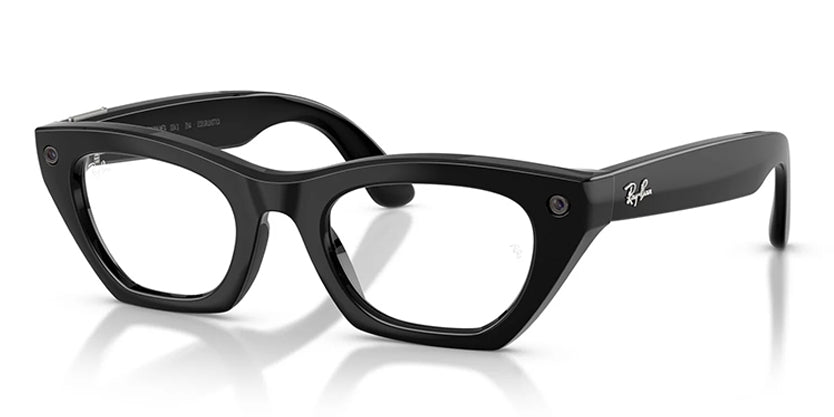 RAYBAN META RW4015 GEN 3 ZENA 601/SB 49 FRAME - Black/Clear / 49 - Eyeglasses