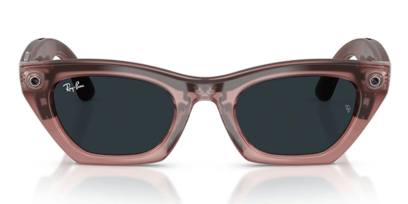 RAYBAN META RW4015 (GEN 3) ZENA 69161Z 49 SUNGLASS - Transparent Brown/Grey Transitions / 49 - Sunglasses