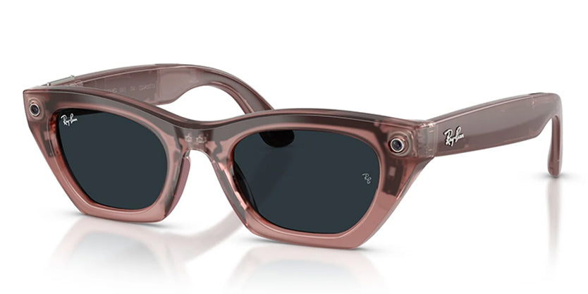 RAYBAN META RW4015 (GEN 3) ZENA 69161Z 49 SUNGLASS - Transparent Brown/Grey Transitions / 49 - Sunglasses